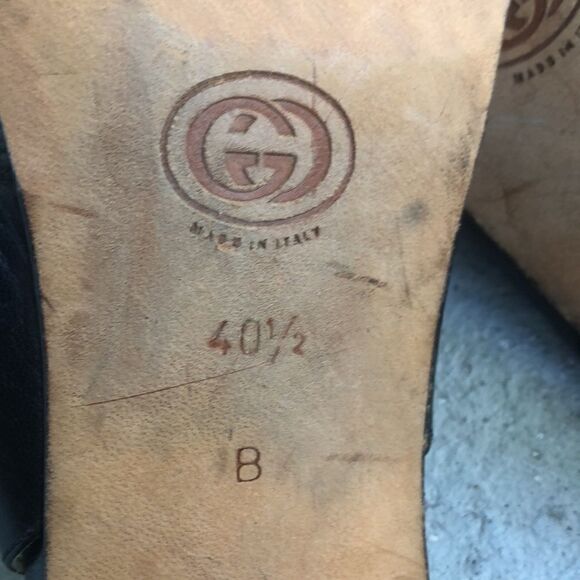 Gucci peep toe slingback s - Picture 8 of 10